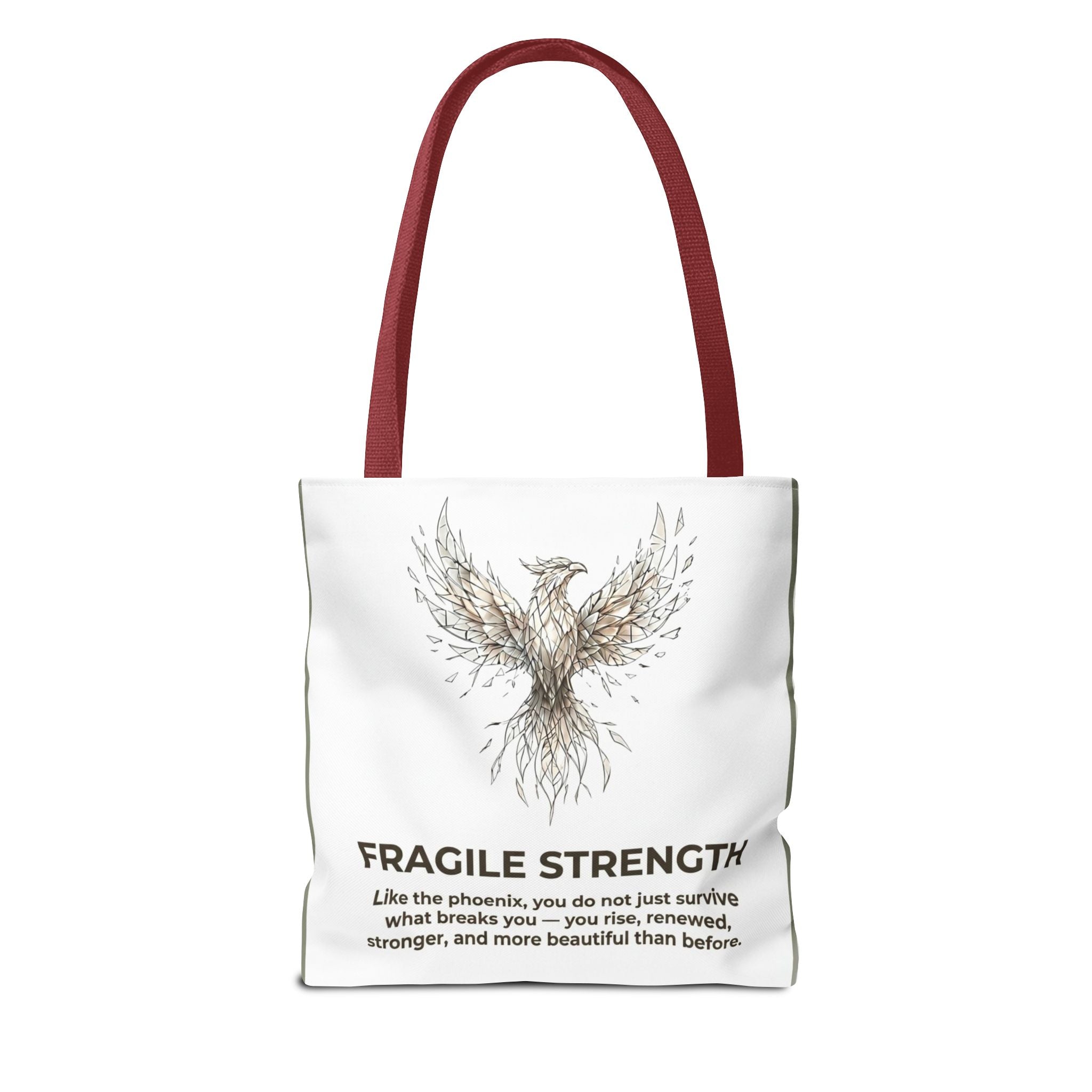 Carry your strength tote bag