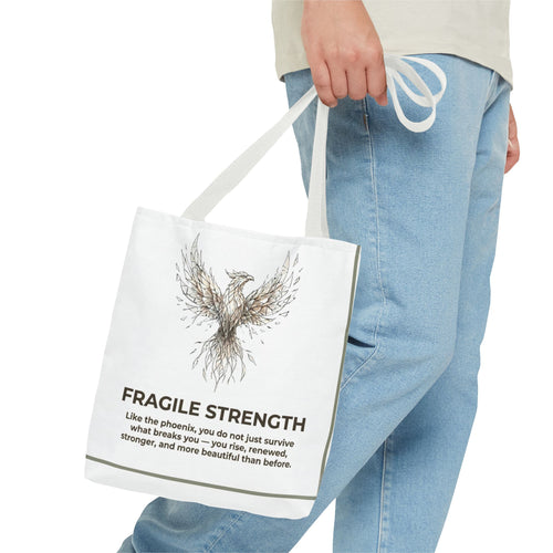 Carry your strength tote bag