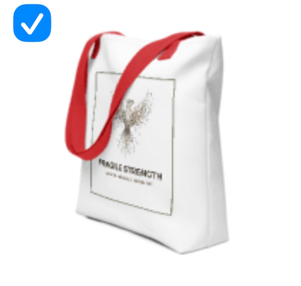 Carry your strength tote bag